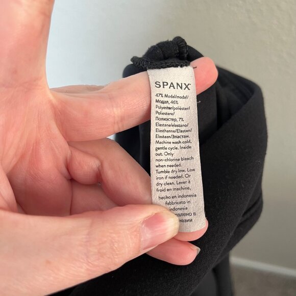 Spanx Womens Airessentials Split Leg Flare Pants XL Petite Modal Blend 50616Q - Picture 8 of 13